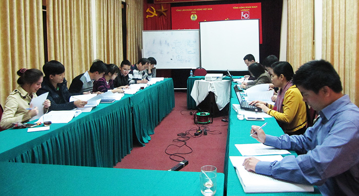 Học viên lớp Quản lý dự án tại Hà Nội